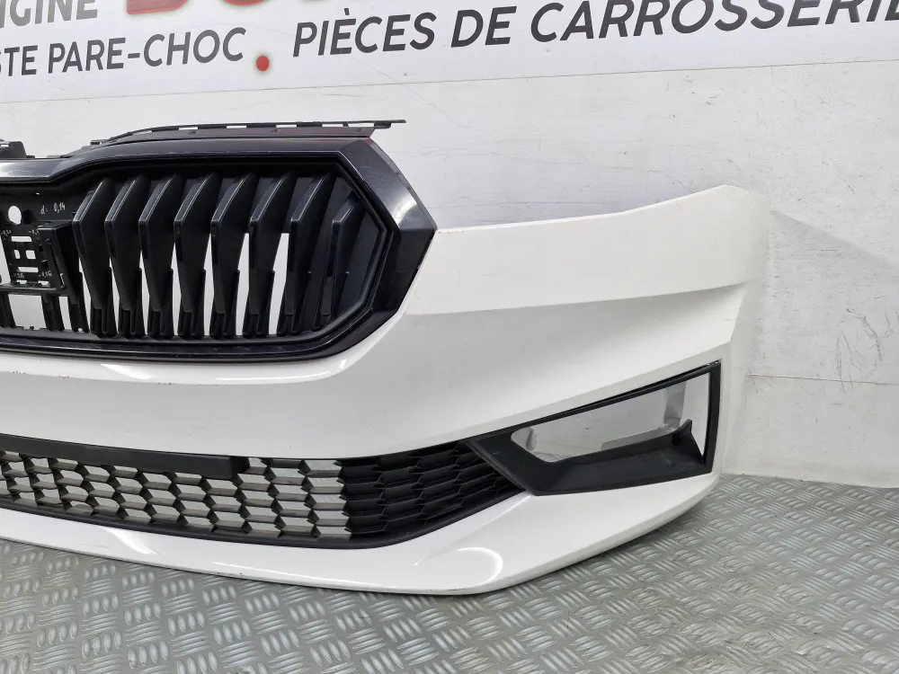 Forreste kofanger Skoda Fabia 4 brugt original (fra 2021)