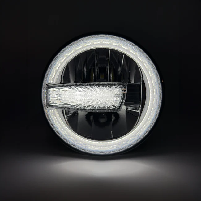 SMP Beam Shaker 7" LED-forlygteindsats til motorcykel