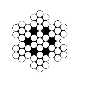 Talamex, Wire 7X7 Rustfri, SS AISI 316, 250 m – Størrelse: 5mm, 250 Meter