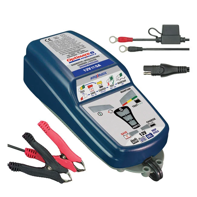 TecMate Optimate 6 Ampmatic batterioplader