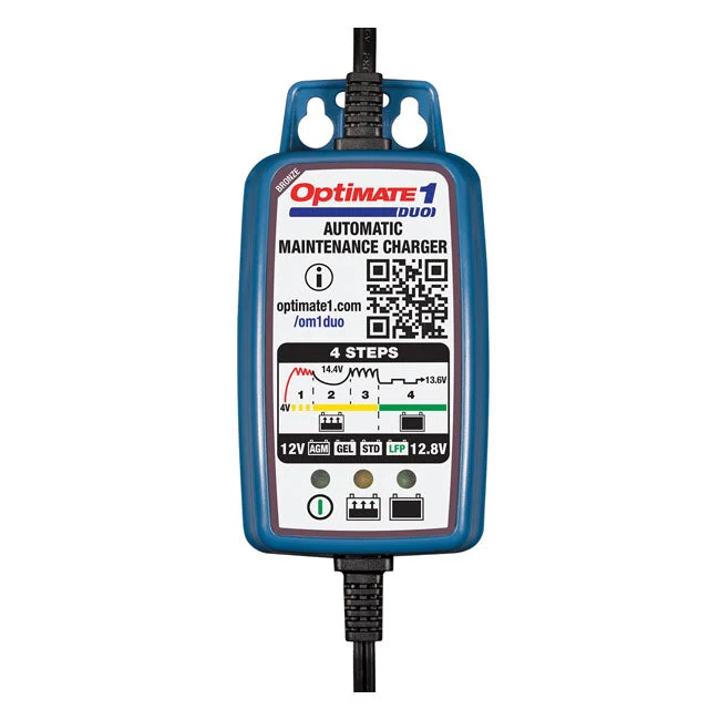 TecMate Optimate 1 Duo 12V batterioplader