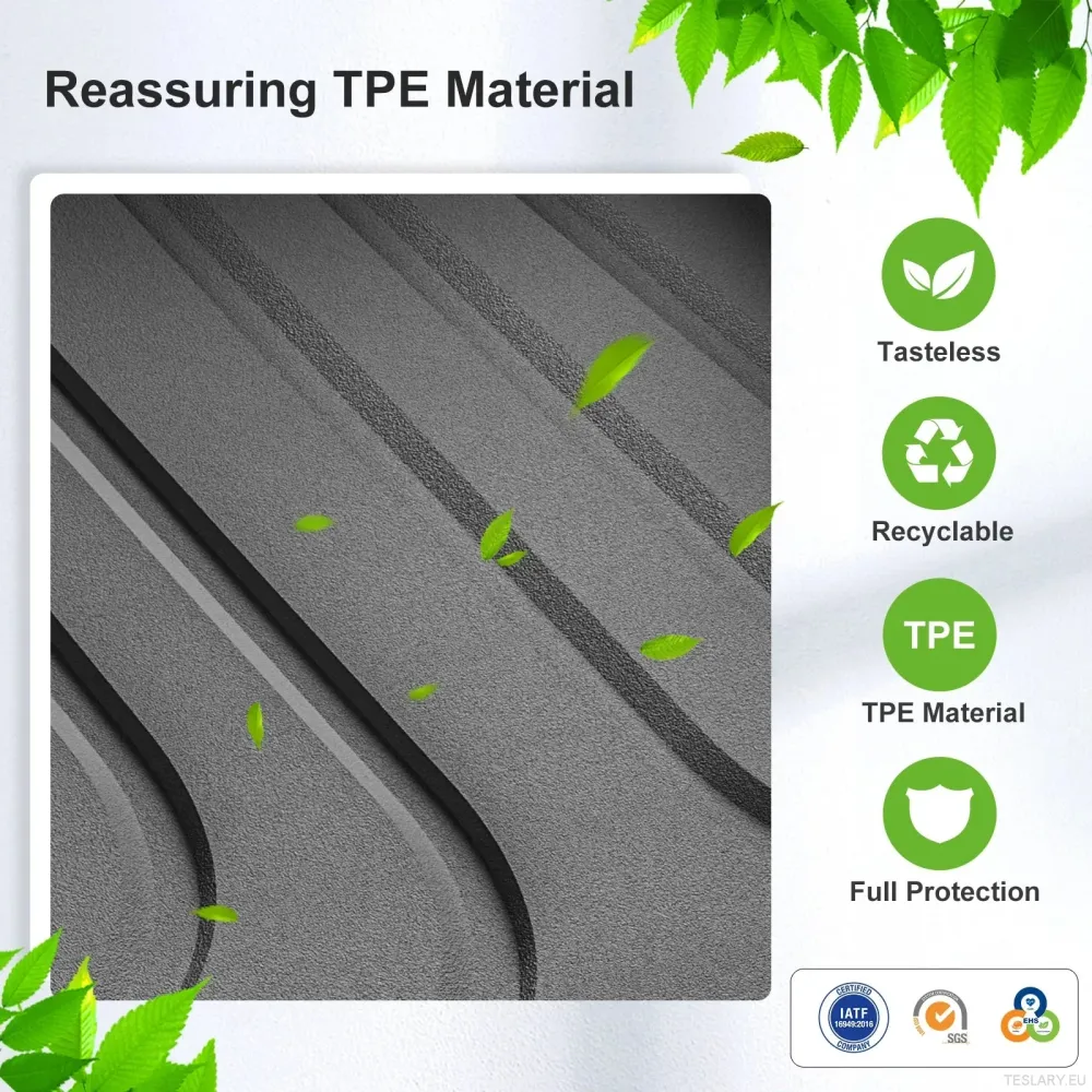 Tesla Model Y bageste bagagerum Mat TPE Protection Cargo Liner