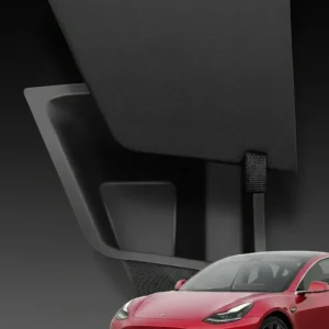 Tesla Model 3 bageste bagagerumsarrangør sidelomme med låg