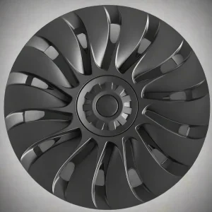 Tesla Model Y 19" Fulddækkende Storm-hjulkapsler - Gun Metal Grey