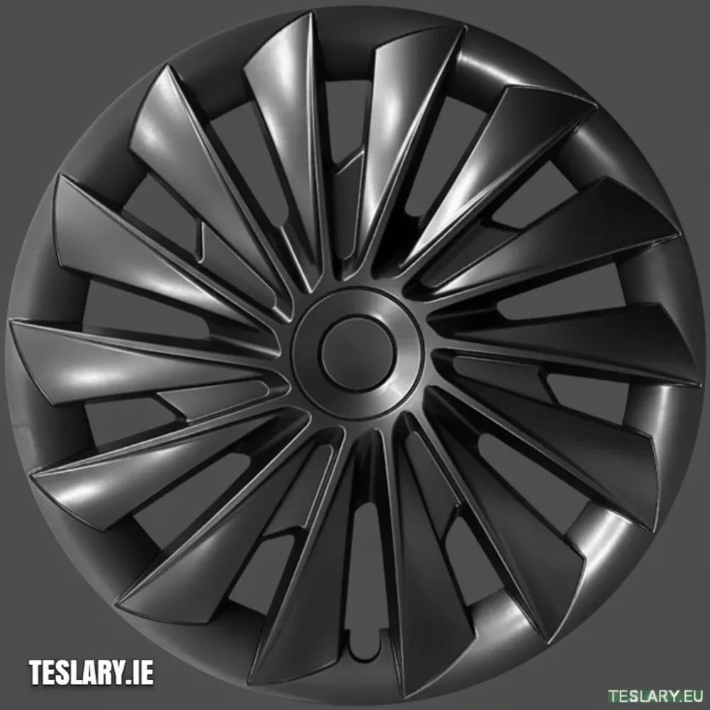 Tesla Model 3+ Highland 18" Hjulkapsler i bladstil - matsort