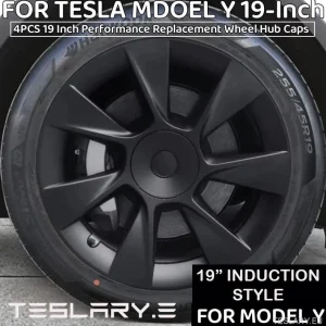 Tesla Model Y 19" Hjulkapsler i induktionsstil med ydeevne