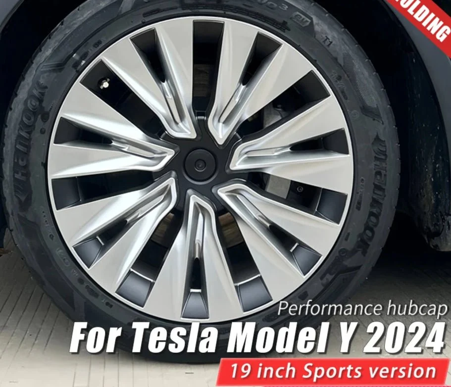 Tesla Model Y Juniper Style Wheel Covers egnet til model Y 2021 - 2025