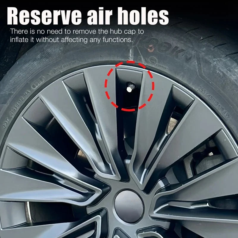 Tesla Model Y Juniper Style Wheel Covers egnet til model Y 2021 - 2025