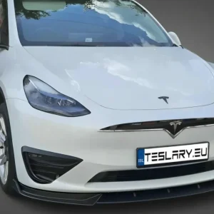 Tesla Model 3/Y Real Plastic Front Grill (Tesla X Style) med logo