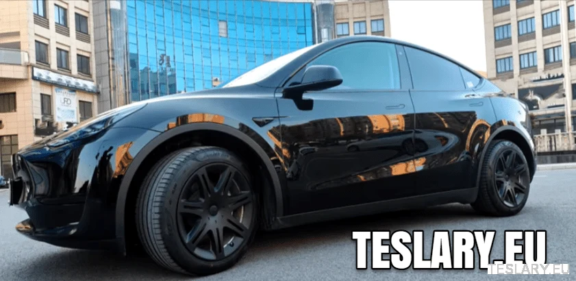 TESLA MODEL Y 19" UNIKKE S9 HJULNAV MED FULDKAPNING
