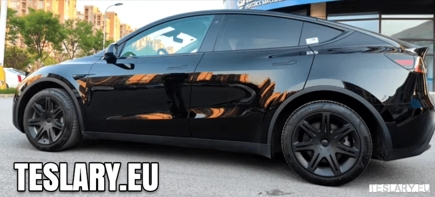 TESLA MODEL Y 19" UNIKKE S9 HJULNAV MED FULDKAPNING