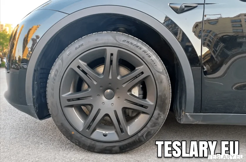 TESLA MODEL Y 19" UNIKKE S9 HJULNAV MED FULDKAPNING
