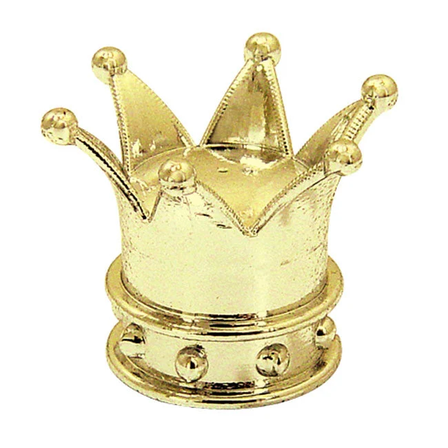 Trik Tropz ventilspindelhætter Crown Gold