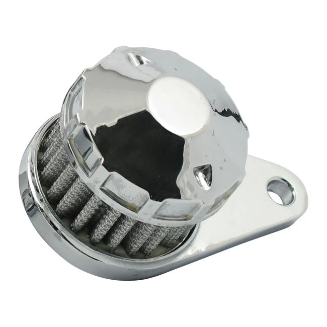 Udluftningsfilter til krumtaphus 3/8" kegletop krom