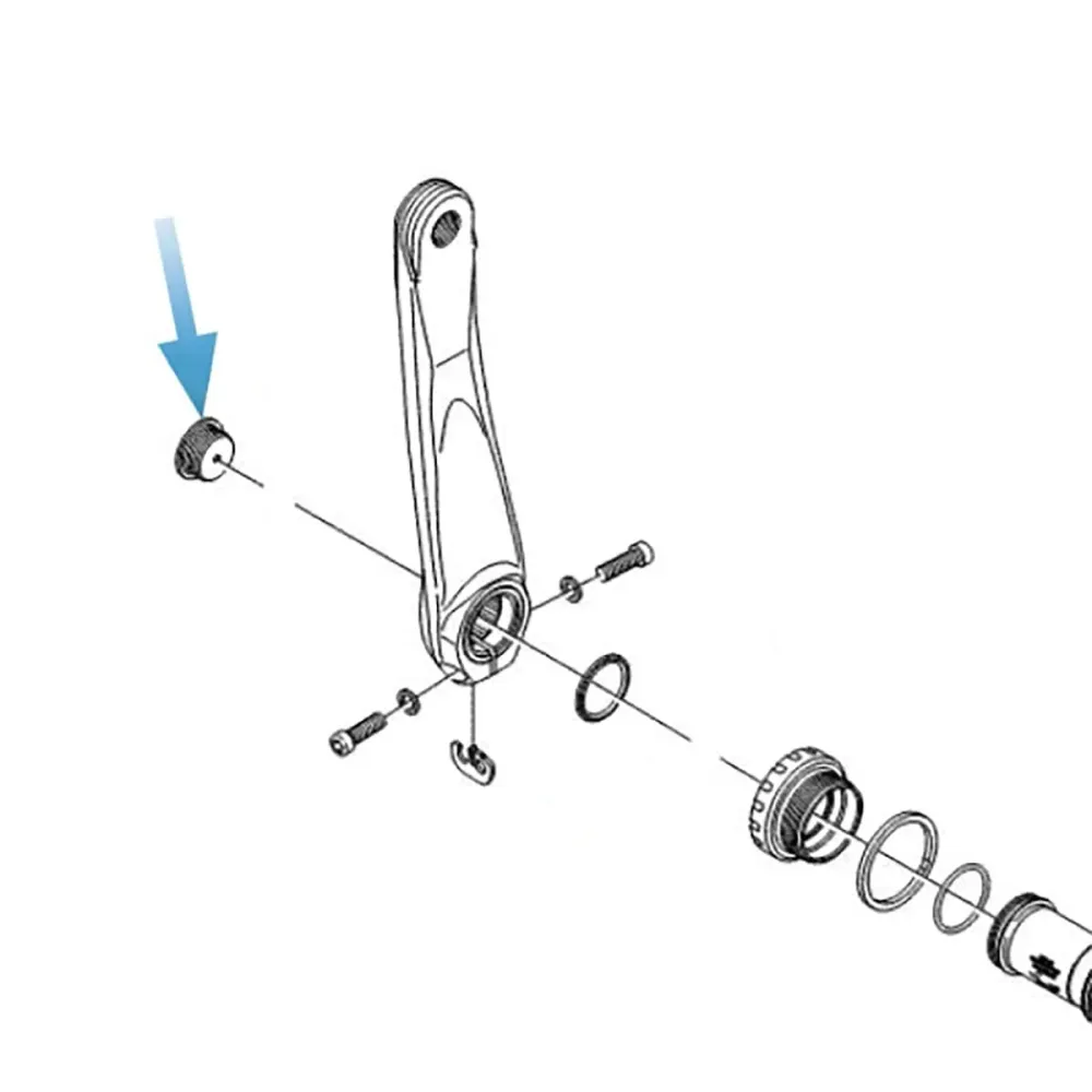 Venstre krankbolt SHIMANO SORA 3500 / TIAGRA 4600 / 105 5700 / ULTEGRA 6700 kranksæt