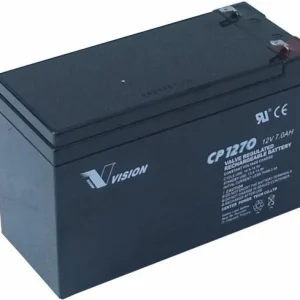 Vision Cp-Serie 12V 7Ah Med F2 Pol