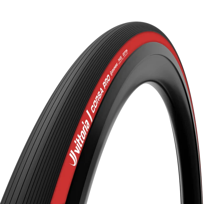 VITTORIA CORSA PRO Graphene G2.0 700c Tubeless Ready-dæk - Special Edition Red