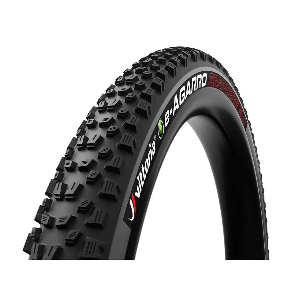 VITTORIA E-AGARRO TRAIL 27.5x2.60 TNT 4C Graphene 2.0 Tubeless Ready Soft Black/Grey-dæk