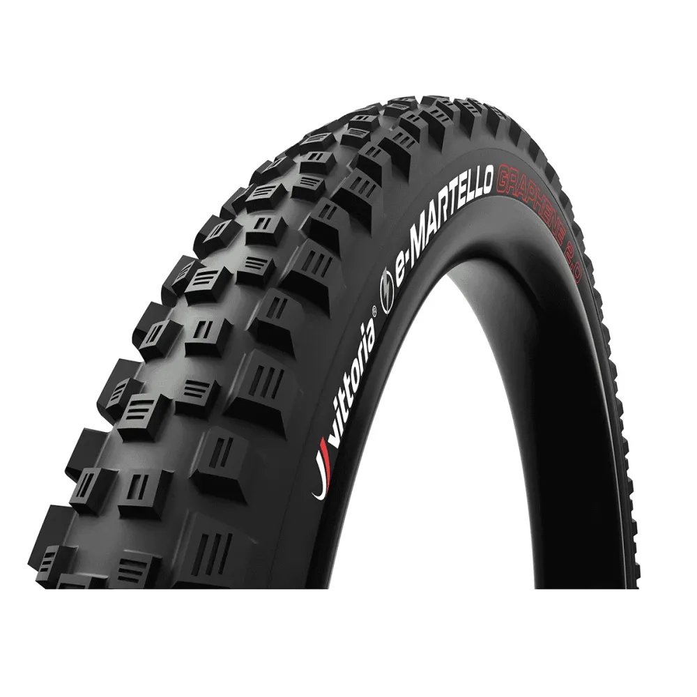 VITTORIA E-MARTELLO ENDURO 27.5x2.60 2-lags 4C Graphene 2.0 Tubeless Ready Soft Black-dæk