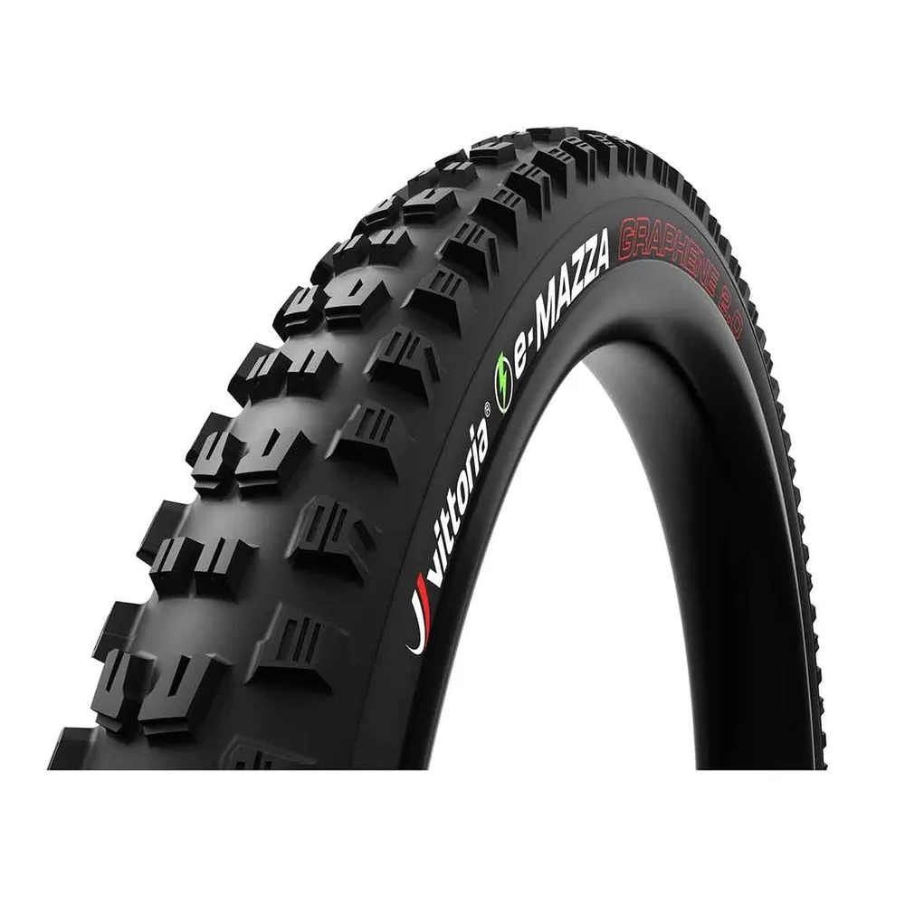 VITTORIA E-MAZZA ENDURO 27.5x2.40 2-lags 4C Graphene 2.0 Tubeless Ready Soft Black-dæk