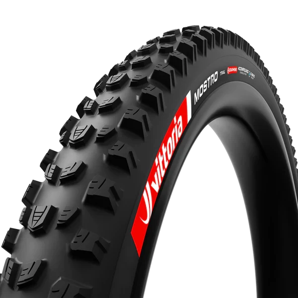 VITTORIA MOSTRO TRAIL 27.5x2.40 4C Graphene 2.0 Tubeless Ready Soft Black-dæk
