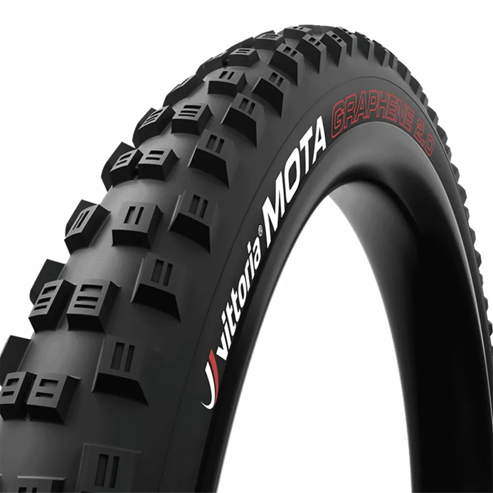 VITTORIA MOTA ENDURO 27.5x2.60 2-lags 4C Graphene 2.0 Tubeless Ready Soft Black-dæk