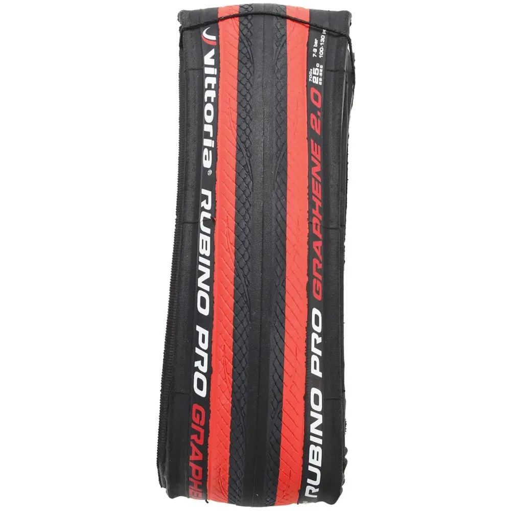 VITTORIA RUBINO PRO Graphene G2.0 700c TubeType Red-dæk