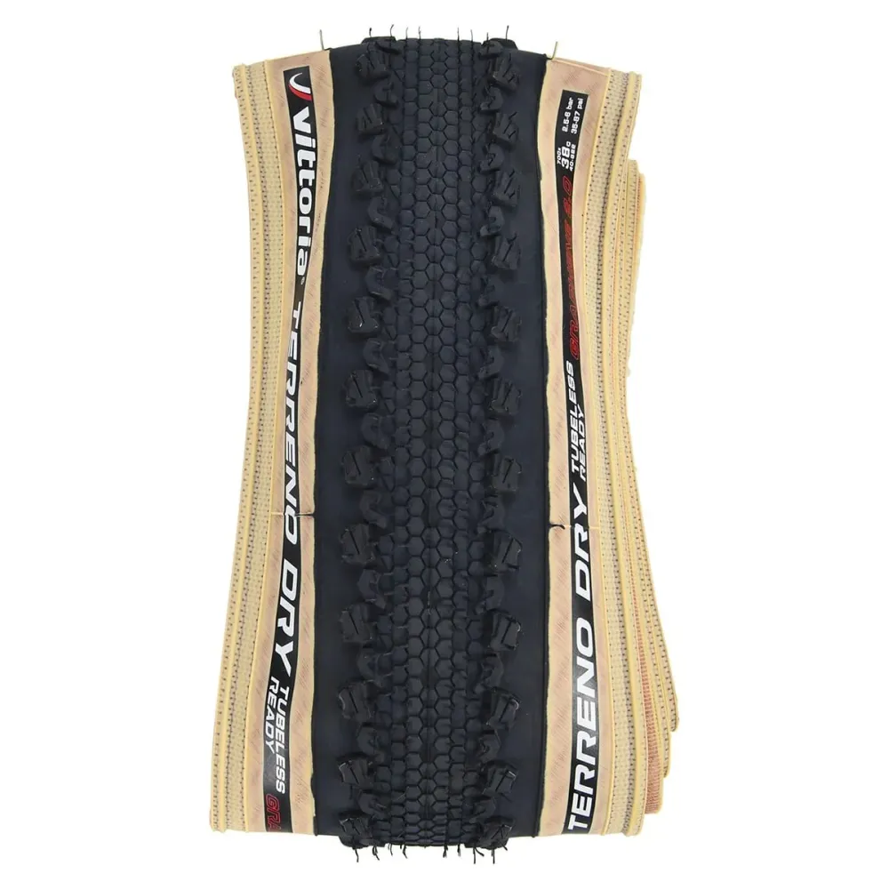 VITTORIA TERRENO DRY GRAVEL LITE G2.0 700x47c Tubeless Ready Beige dæk