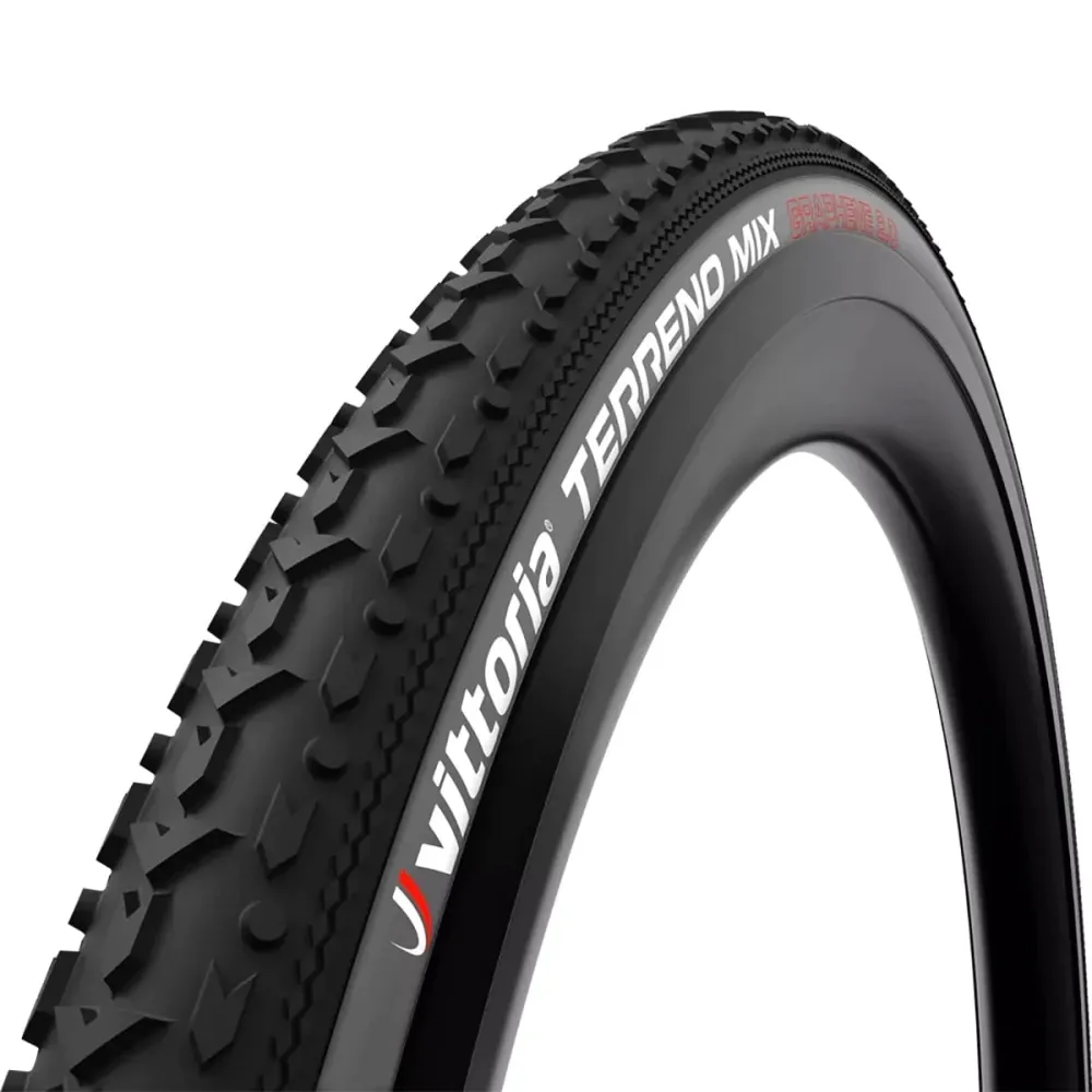 VITTORIA TERRENO MIX GRAVEL ENDURANCE Graphene G2.0 700x45c Tubeless Ready-dæk Gråt