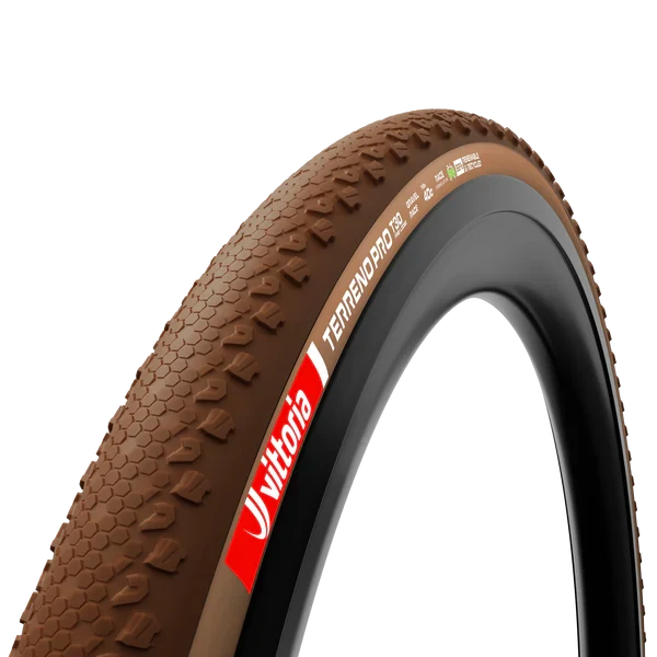 VITTORIA TERRENO PRO T30 Fine Loose Gravel Race 700x45c Tubeless Ready Soft Brown-dæk