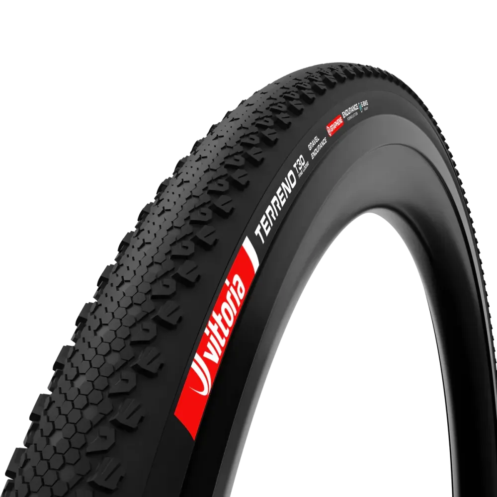 VITTORIA TERRENO T30 FINE LOOSE Gravel Endurance 700x50c Tubeless Ready Soft Black-dæk