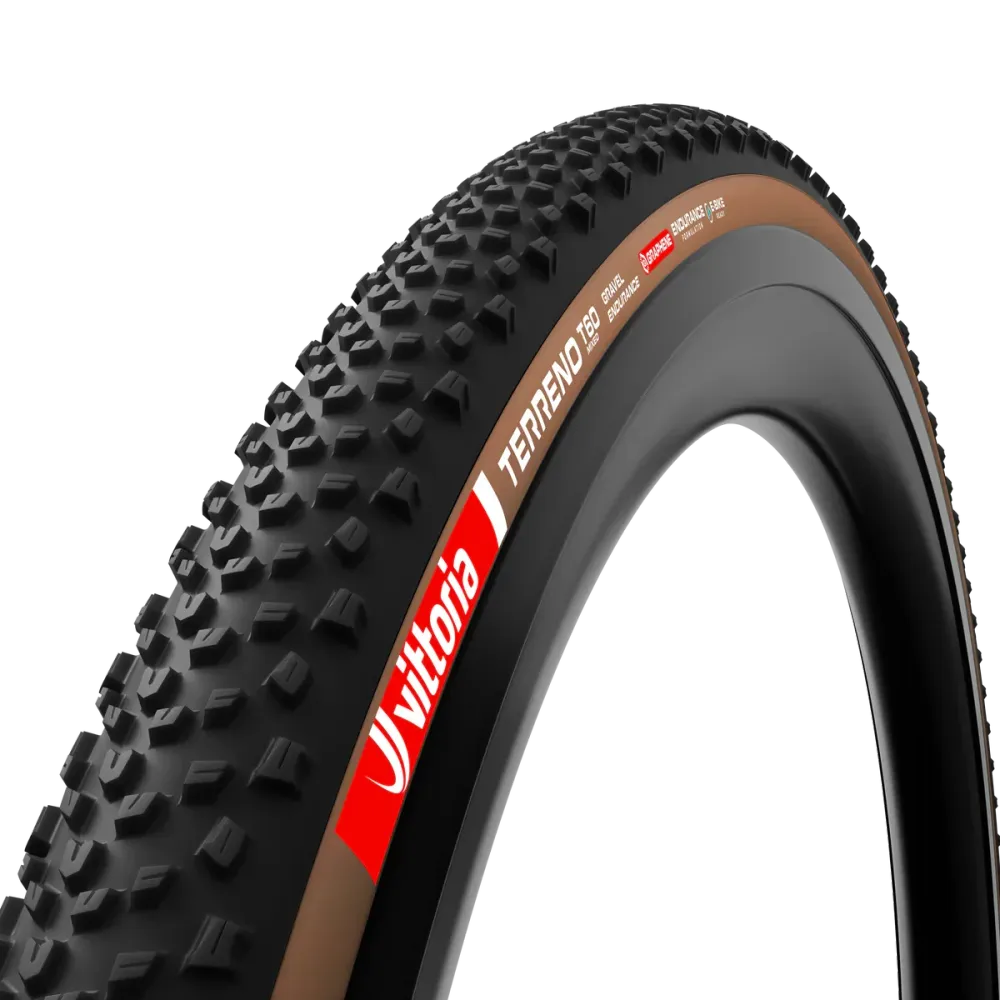 VITTORIA TERRENO T60 MIXED Gravel Endurance 700x40c Tubeless Ready Soft Brown-dæk