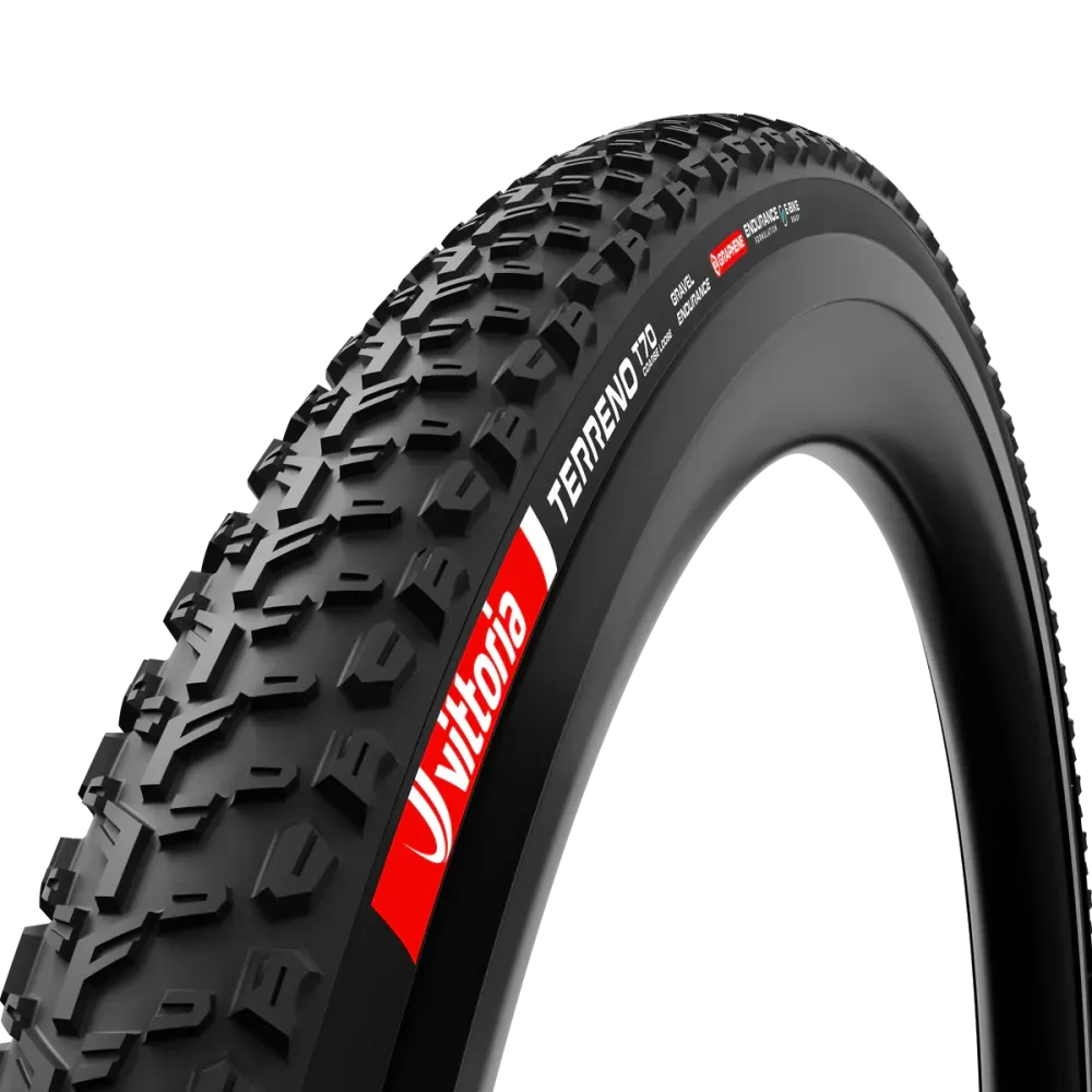 VITTORIA TERRENO T70 COARSE LOOSE Gravel Endurance 700x37c Tubeless Ready Soft Black-dæk