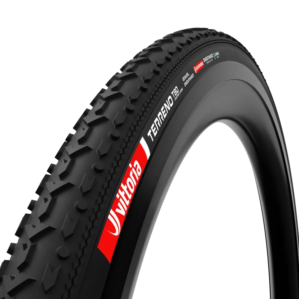 VITTORIA TERRENO T80 COARSE LOOSE Gravel Endurance 700x45c Tubeless Ready Soft Black-dæk