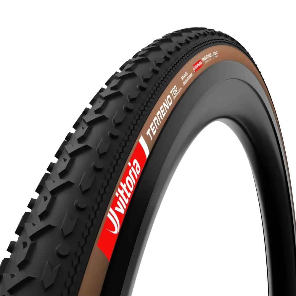 VITTORIA TERRENO T80 COARSE LOOSE Gravel Endurance 700x40c Tubeless Ready Soft Brown-dæk