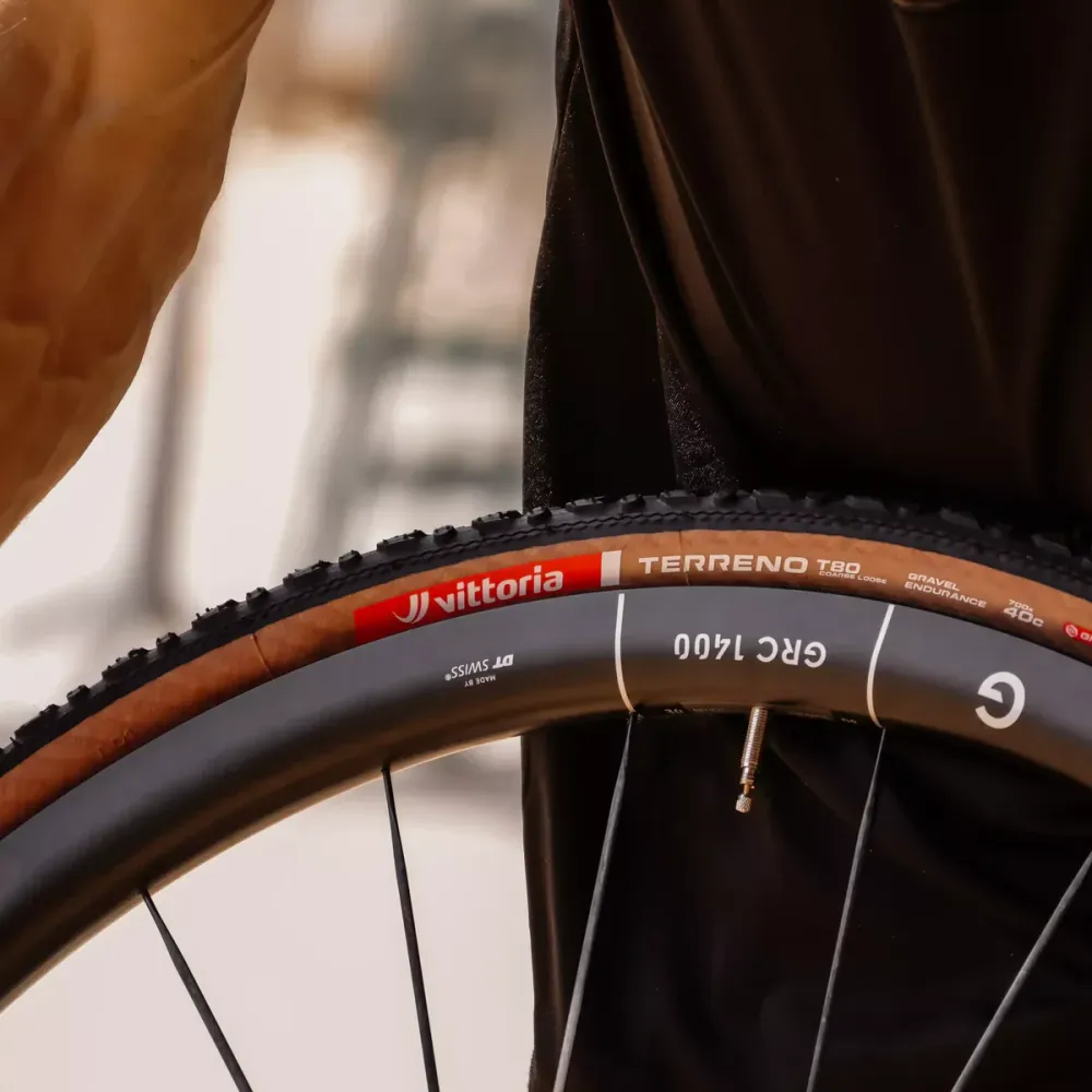 VITTORIA TERRENO T80 COARSE LOOSE Gravel Endurance 700x40c Tubeless Ready Soft Brown-dæk