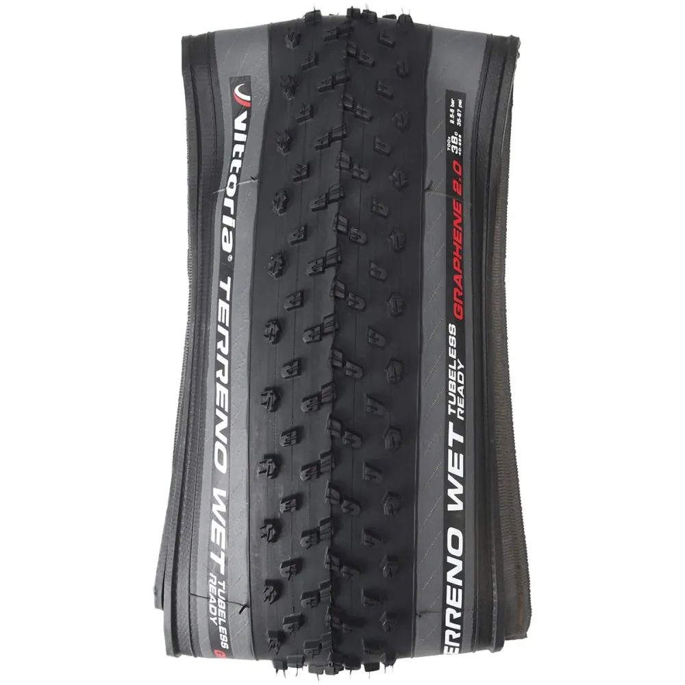 VITTORIA TERRENO WET GRAVEL ENDURANCE Graphene G2.0 700x40c Tubeless Ready Grey-dæk