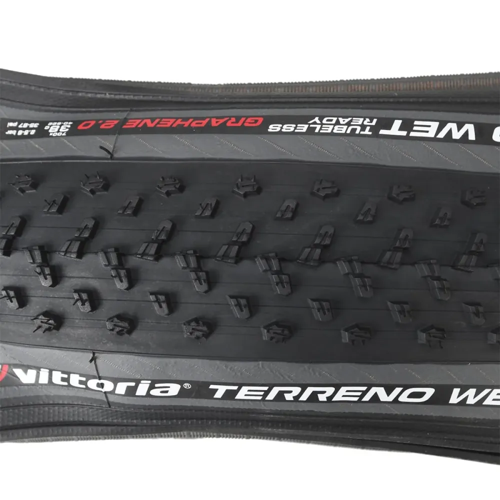 VITTORIA TERRENO WET GRAVEL ENDURANCE Graphene G2.0 700x40c Tubeless Ready Grey-dæk