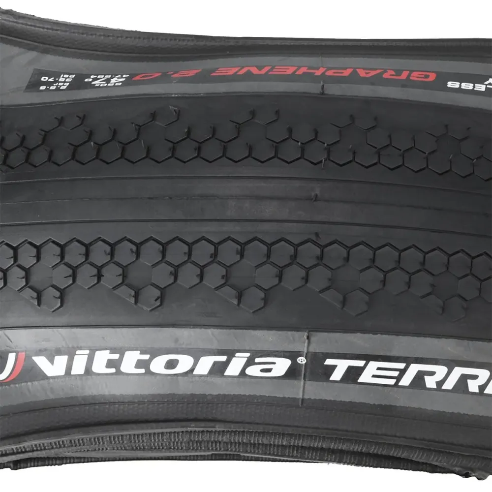 VITTORIA TERRENO ZERO GRAVEL ENDURANCE Graphene G2.0 650x47b Tubeless Ready Grey-dæk