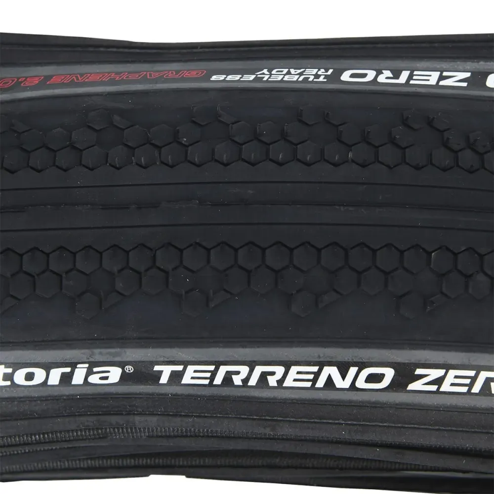 VITTORIA TERRENO ZERO GRAVEL ENDURANCE Graphene G2.0 700x40c Tubeless Ready Grey-dæk