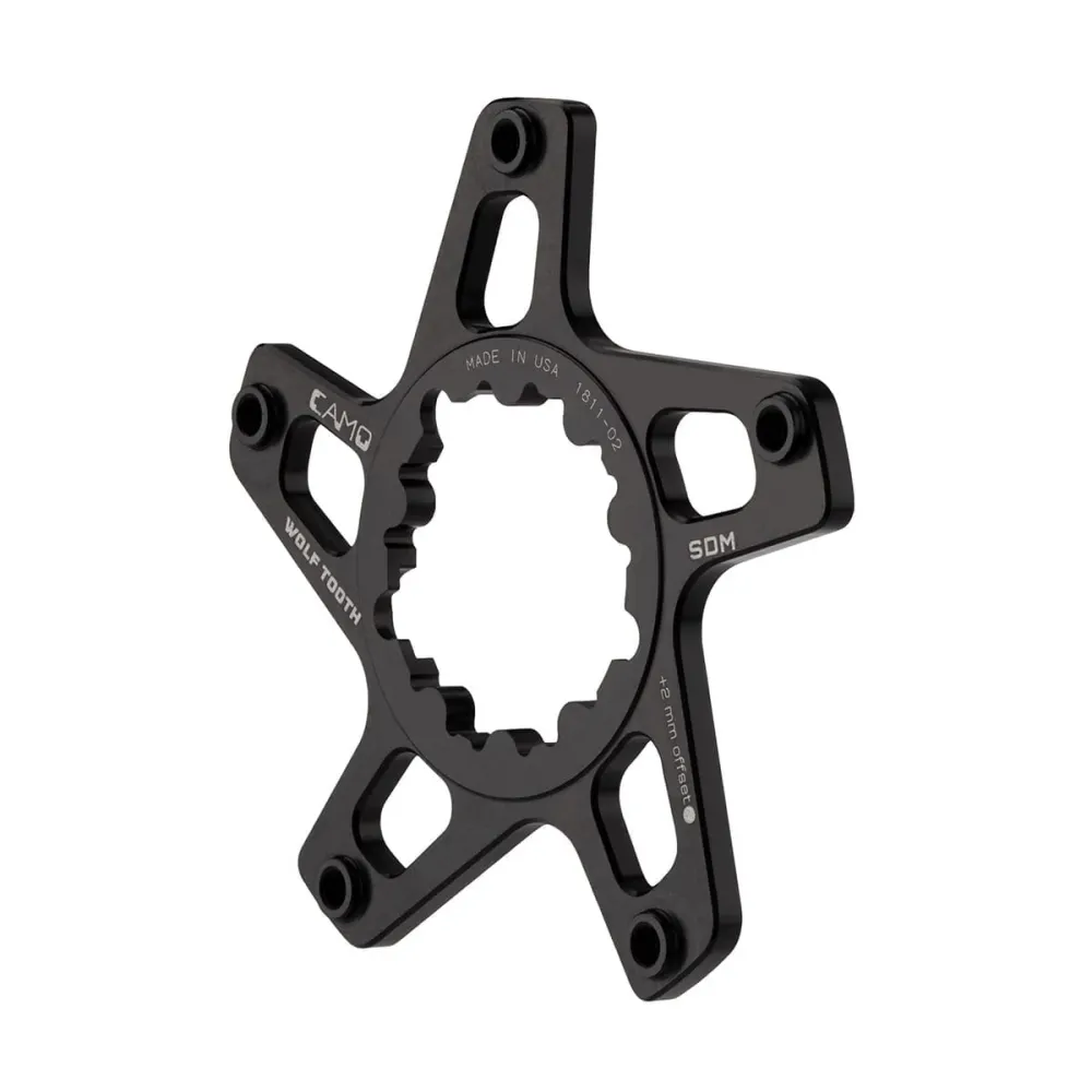WOLF TOOTH CAMO P2 Sram Offset 4mm Sort kranksæt stjerne