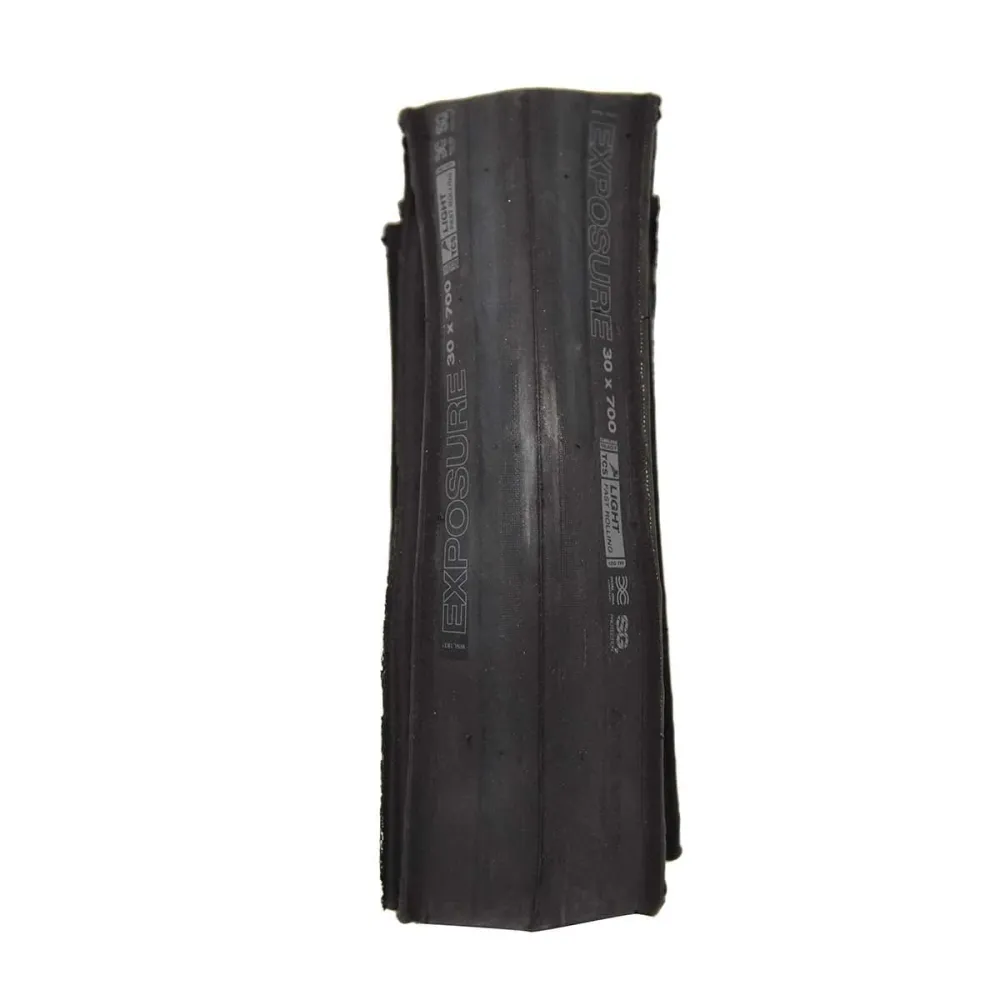 WTB EXPOSURE TCS LIGHT FAST ROLLING DUAL DNA SG2 700x30c Tubeless Ready-dæk Sort