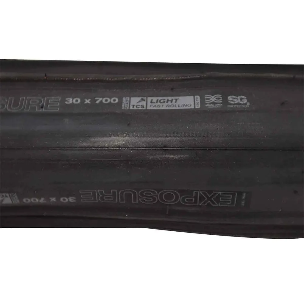 WTB EXPOSURE TCS LIGHT FAST ROLLING DUAL DNA SG2 700x30c Tubeless Ready-dæk Sort