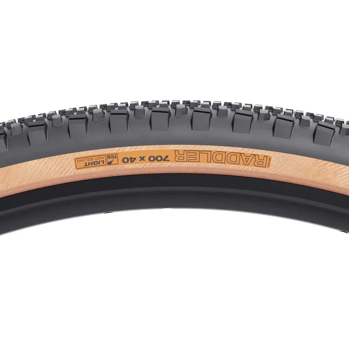 WTB RADDLER TCS LIGHT FAST ROLLING DUAL DNA SG2 700x40c Tubeless Ready Reinforced Beige dæk