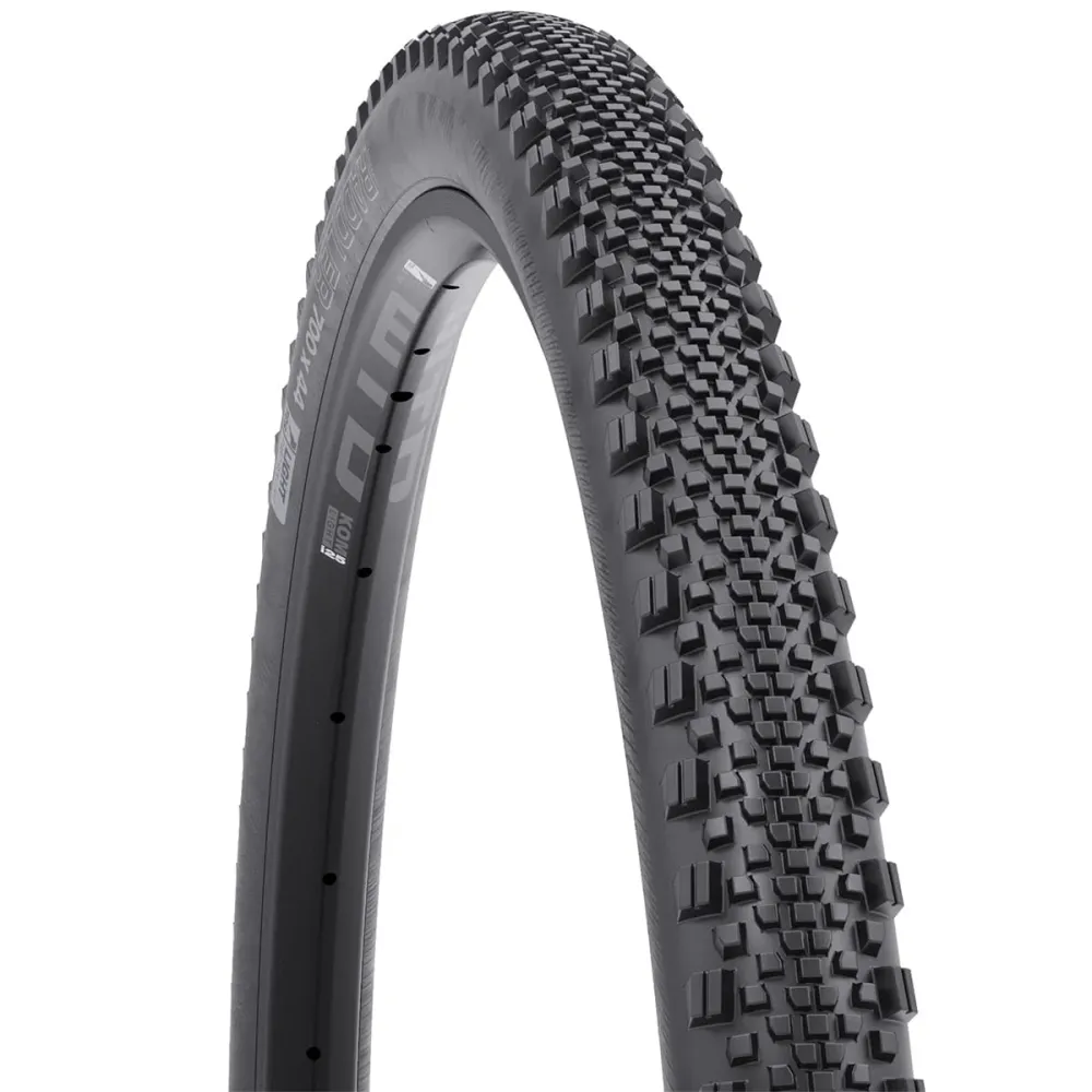 WTB RADDLER TCS LIGHT FAST ROLLING DUAL DNA SG2 700x44c Tubeless Ready Reinforced Black dæk