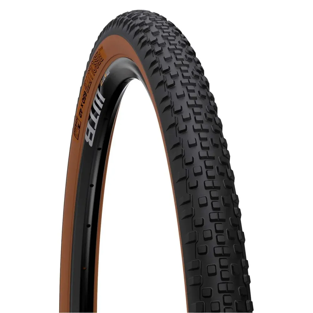 WTB RESOLUTE TCS LIGHT FAST ROLLING DUAL DNA SG2 60tpi 700x42c Tubeless Ready Beige dæk