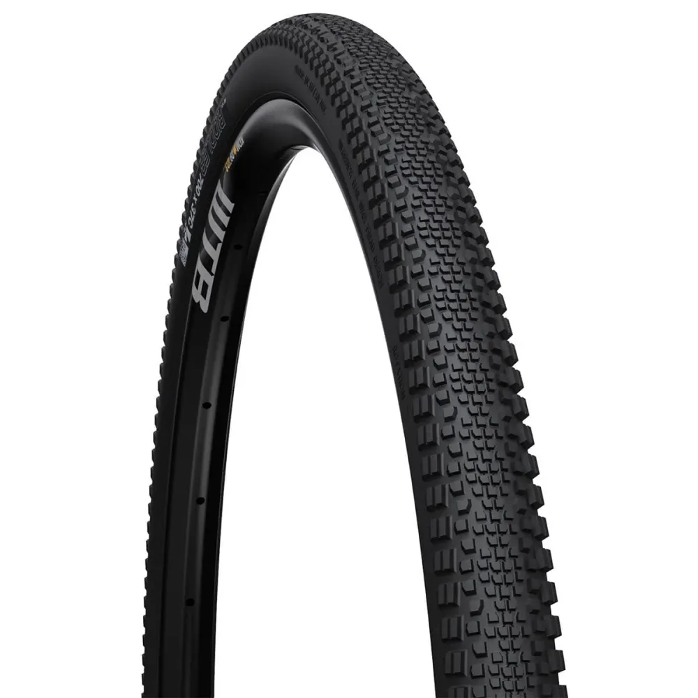 WTB RIDDLER TCS LIGHT FAST ROLLING DUAL DNA 700x37c Tubeless Ready-dæk Sort