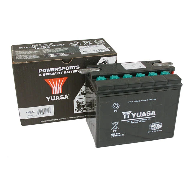 Yuasa 12V blysyrebatteri 28Ah 200CCA