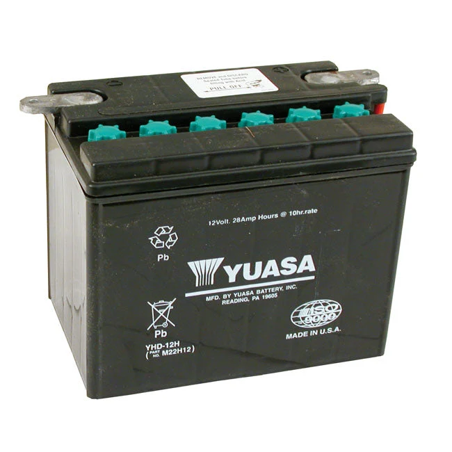 Yuasa 12V blysyrebatteri 28Ah 200CCA
