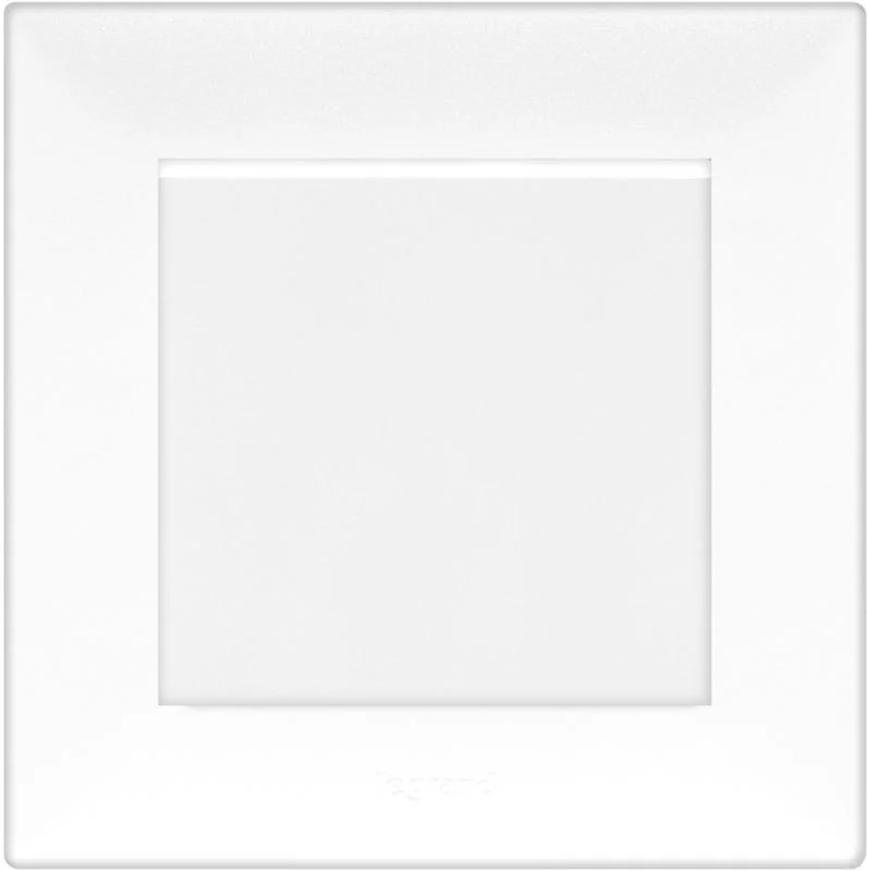 Legrand Niloe Step enkelt afbryder alabast